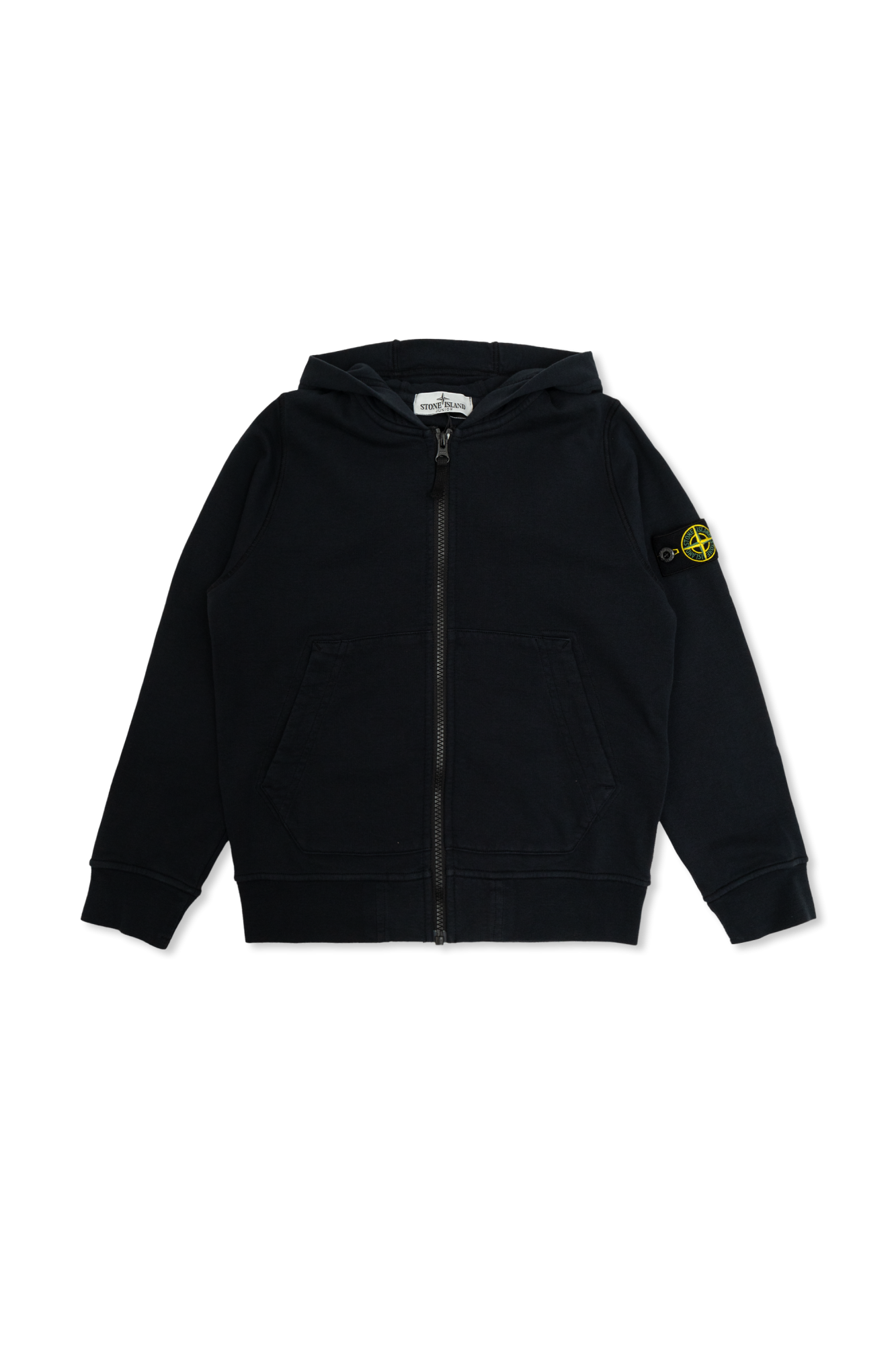 Stone island navy blue hoodie deals